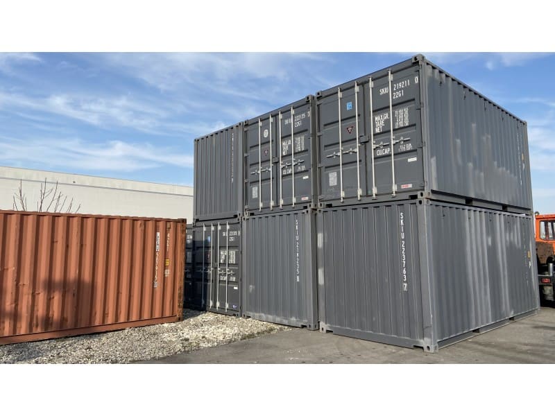 Container Maritimer 20 Fuß RAL 9003
