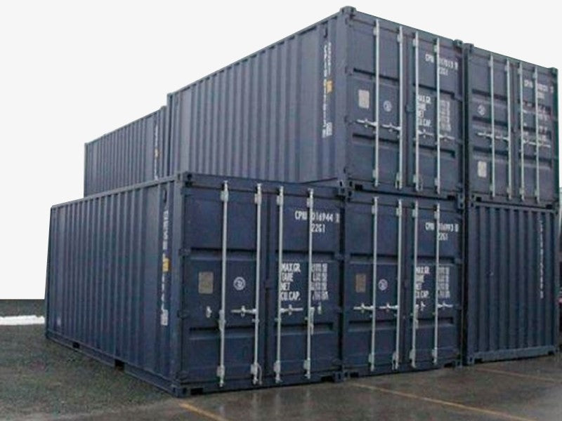 Container marittimo 20 piedi RAL 7035 nuovo