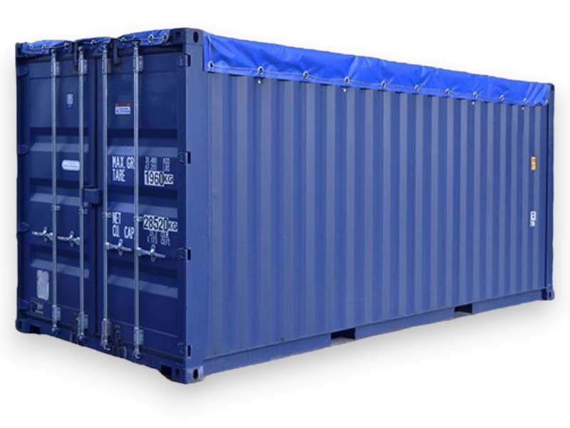 20-Fuß ISO-OT Marinecontainer mit offenem Oberteil, gebraucht, Standardgröße