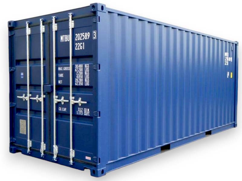 Container Maritimer 20 Fuß RAL 9003
