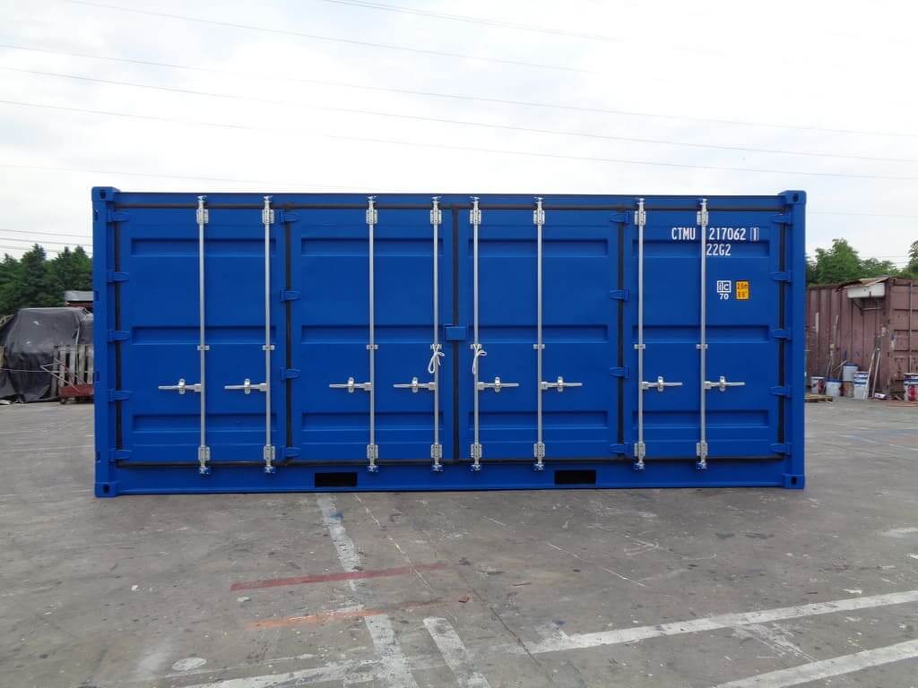 20‑Fuß ISO Open‑Side Container – Vollseitig Neuer Erster Einsatz