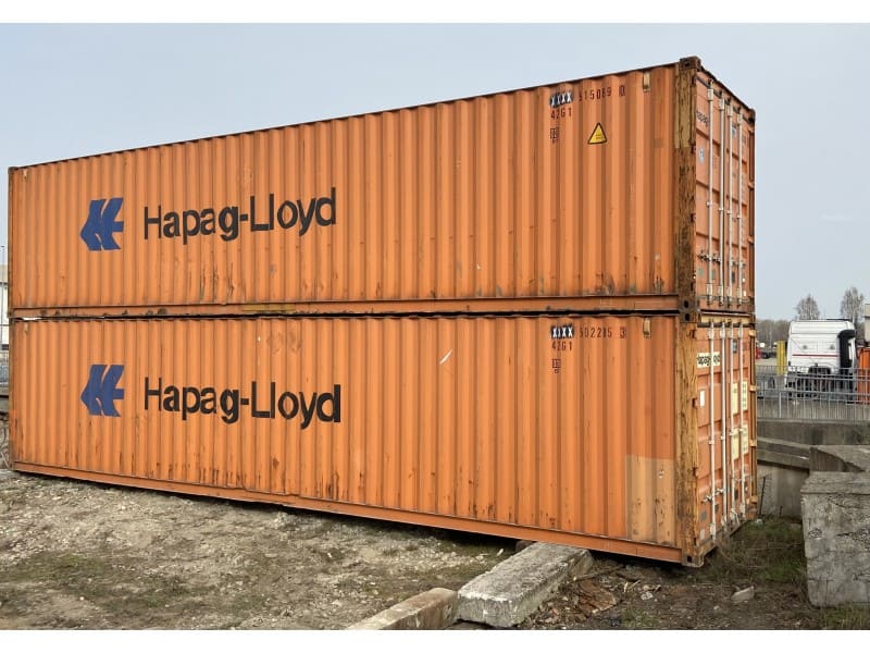 Container Maritimo 40 Ft ISO Box Dry Gebraucht