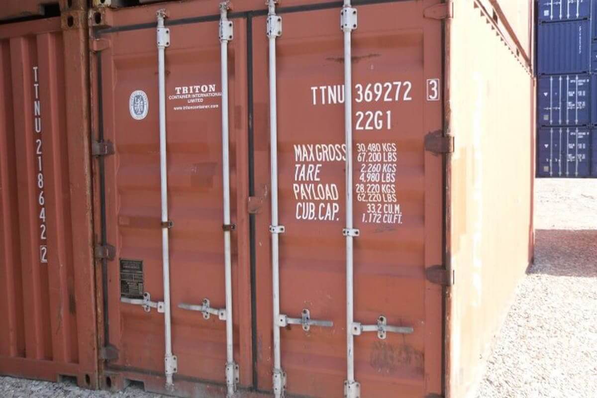 20‑Fuß ISO Box Dry Maritimer Container – Robust und Vielseitig