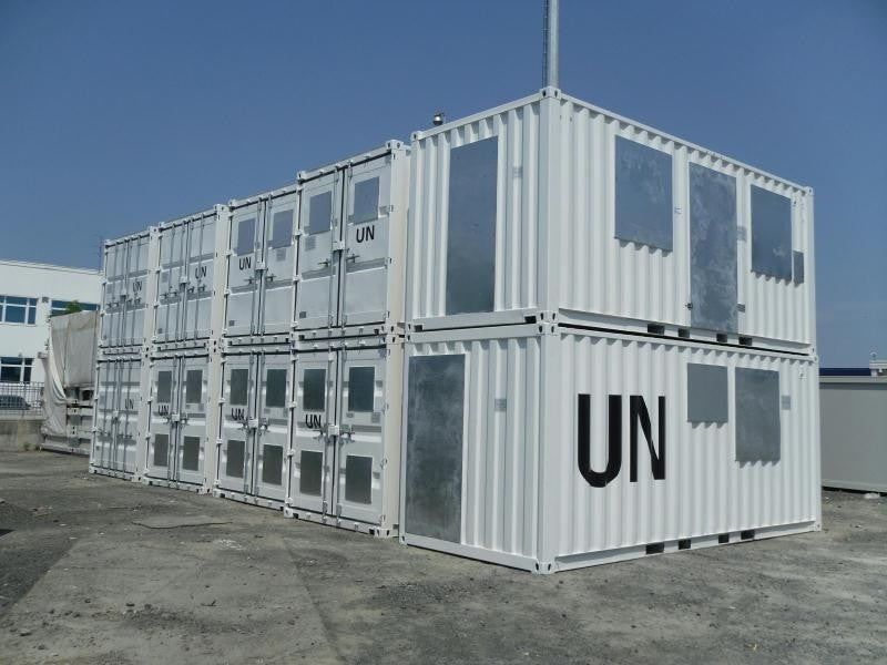 Container Modificato Officina Mobile Personalizzato 20ft