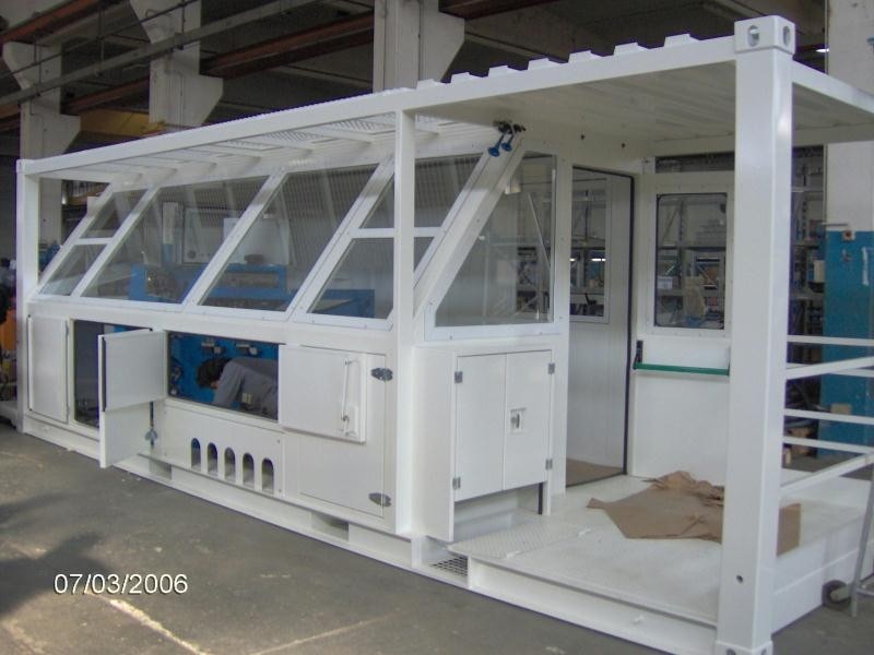 Container Modificato Officina Mobile Personalizzato 20ft