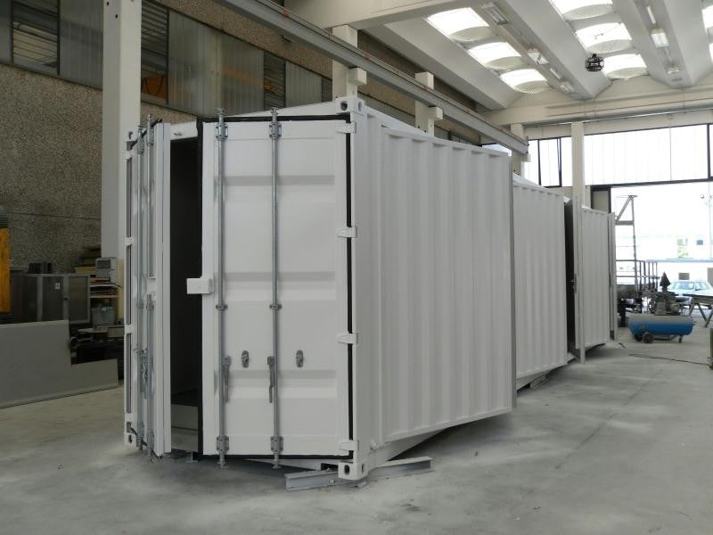Container Modificato in Acciaio Inossidabile per Stoccaggio Materiali