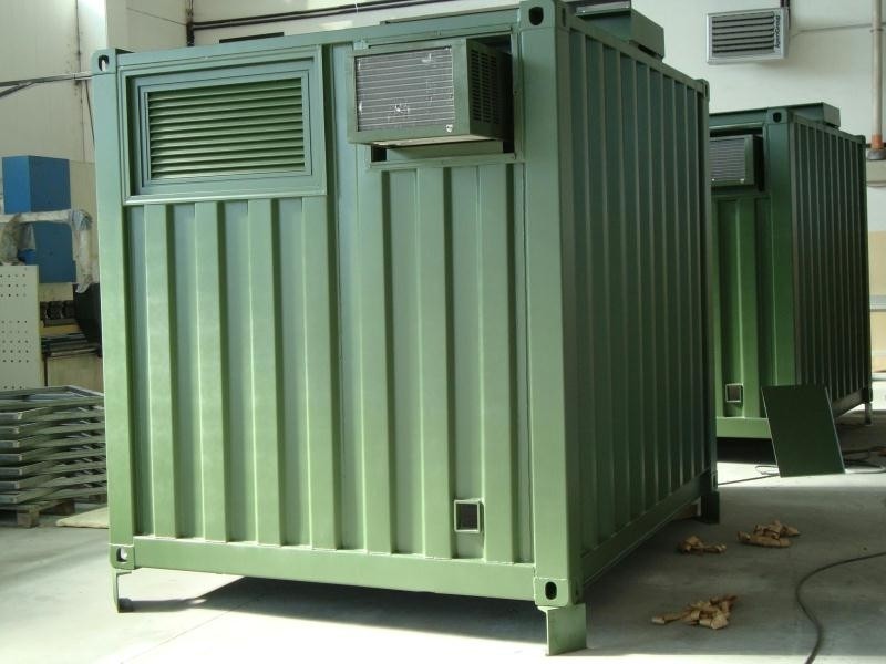 Container Modificato in Acciaio Inossidabile per Stoccaggio Materiali