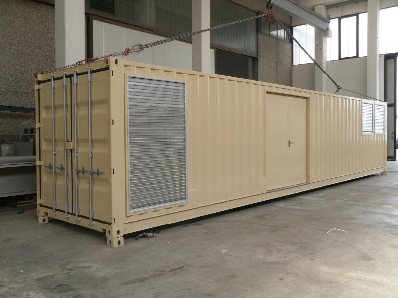 Container Modificato in Acciaio Inossidabile per Stoccaggio Materiali