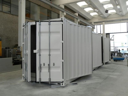 Container Modificato per Stoccaggio Materiali Inox Resistente Temperatura