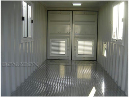 Container Modificato in Acciaio Inossidabile per Stoccaggio Materiali
