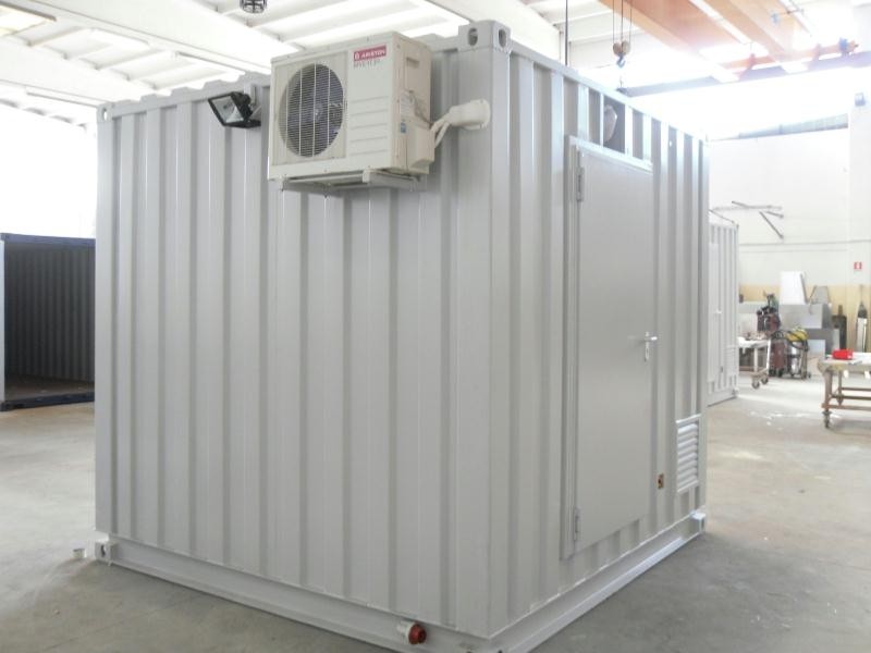 Container Modificato in Acciaio Inossidabile per Stoccaggio Materiali