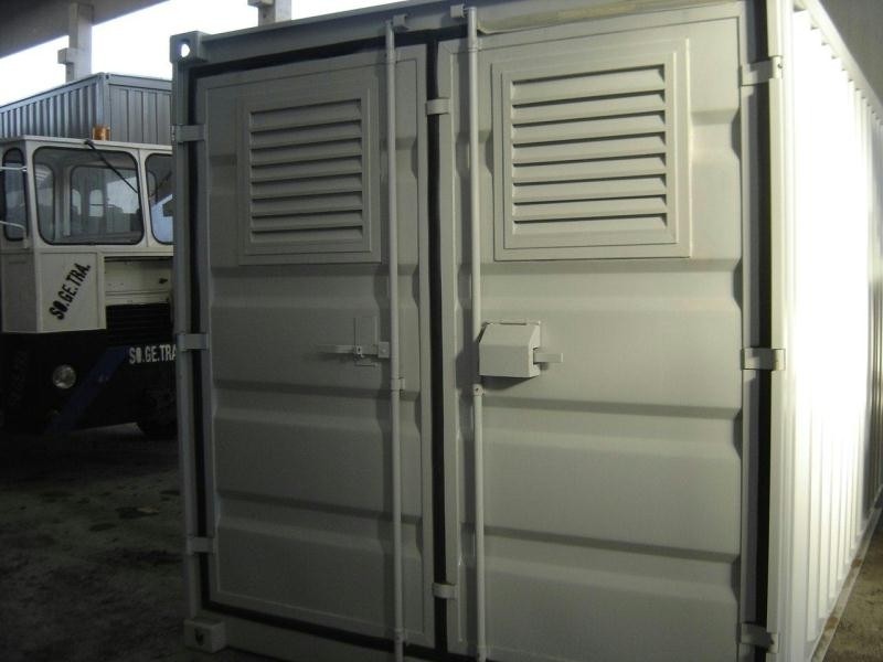 Container Modificato per Stoccaggio Materiali Inox Resistente Temperatura