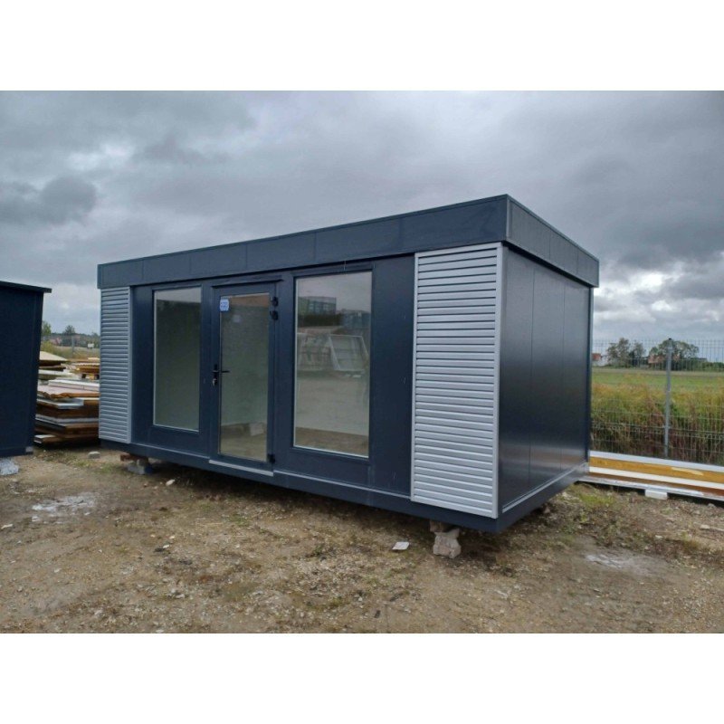MBH Container Verkaufscontainer 3×6 M Open Space 100 mm EPS‑Dämmung 230 V