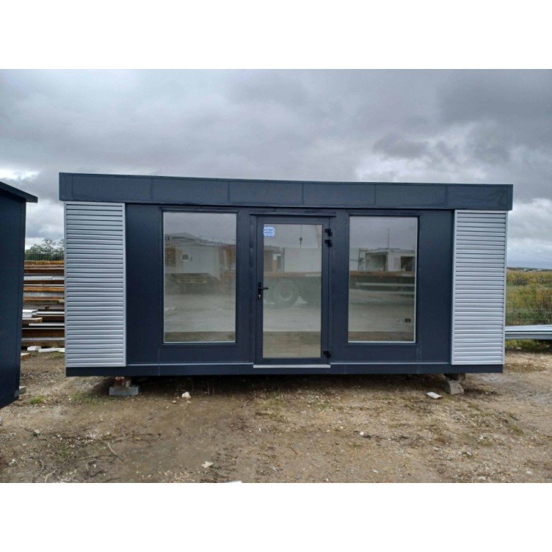 MBH Container Verkaufscontainer 3×6 M Open Space 100 mm EPS‑Dämmung 230 V