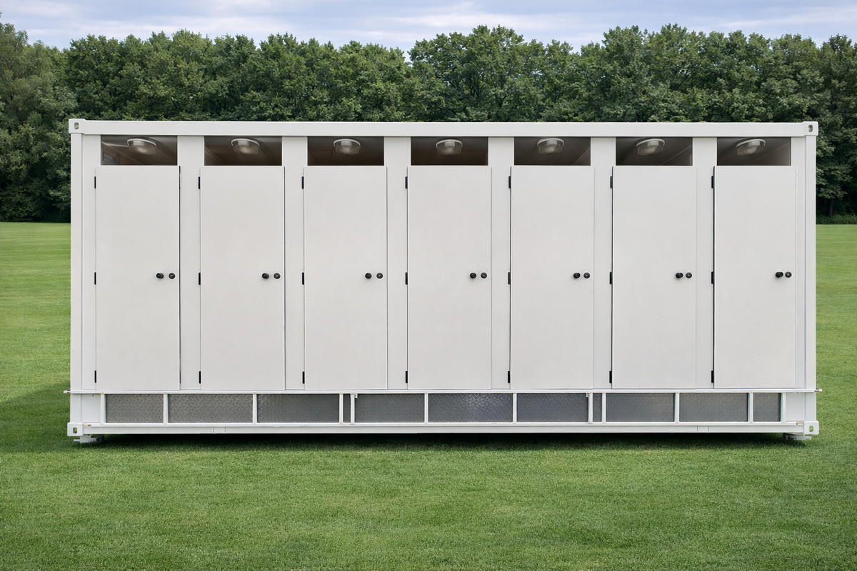 TOI TOI & DIXI 7W Contenitore Sanitario Con 7 WC