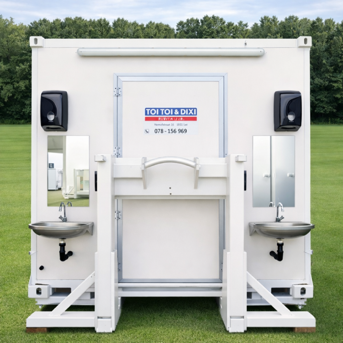 TOI TOI & DIXI 7W Contenitore Sanitario Con 7 WC