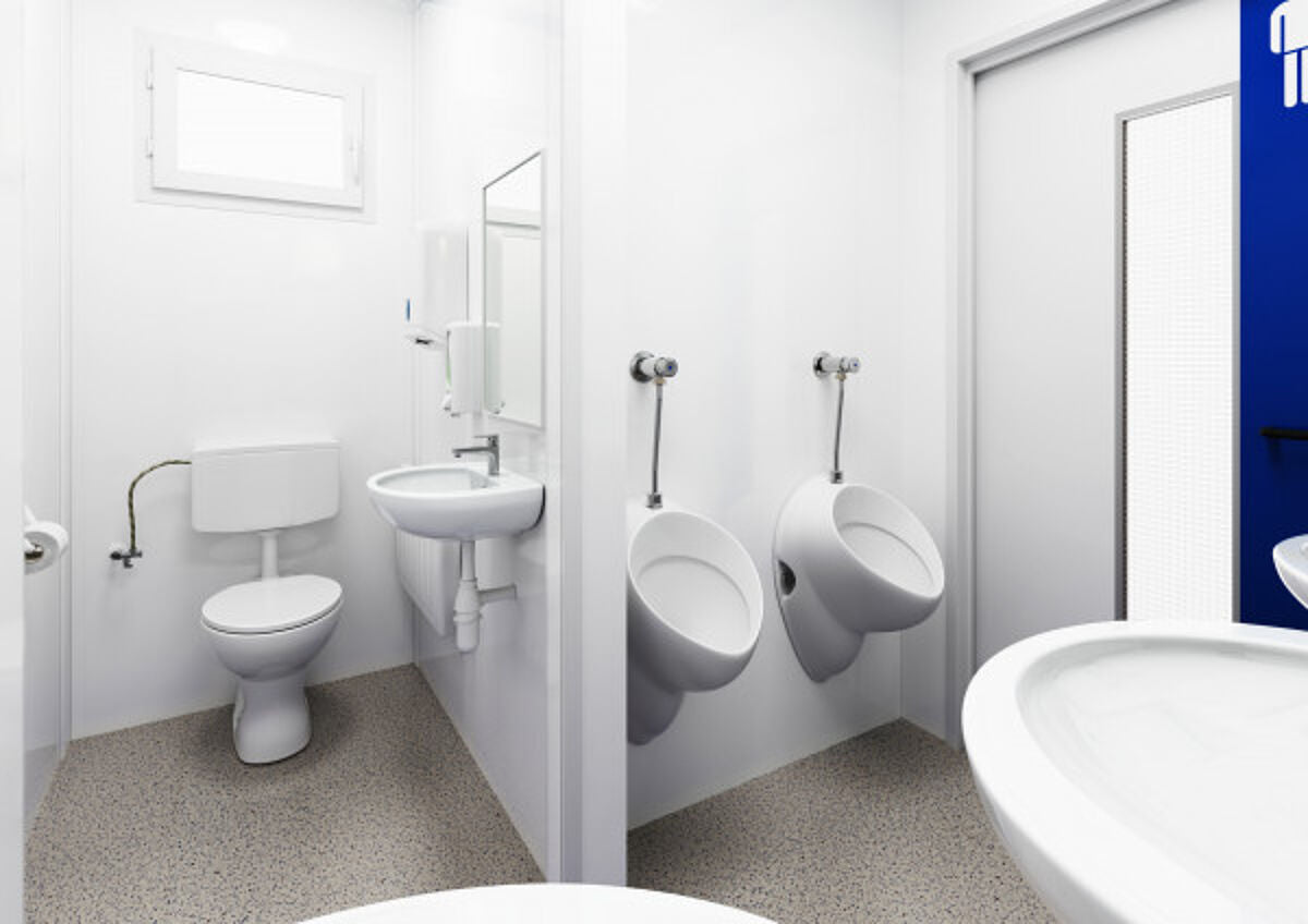 TOI TOI DIXI Basic Bungalow WC D/H Cubo Cantiere