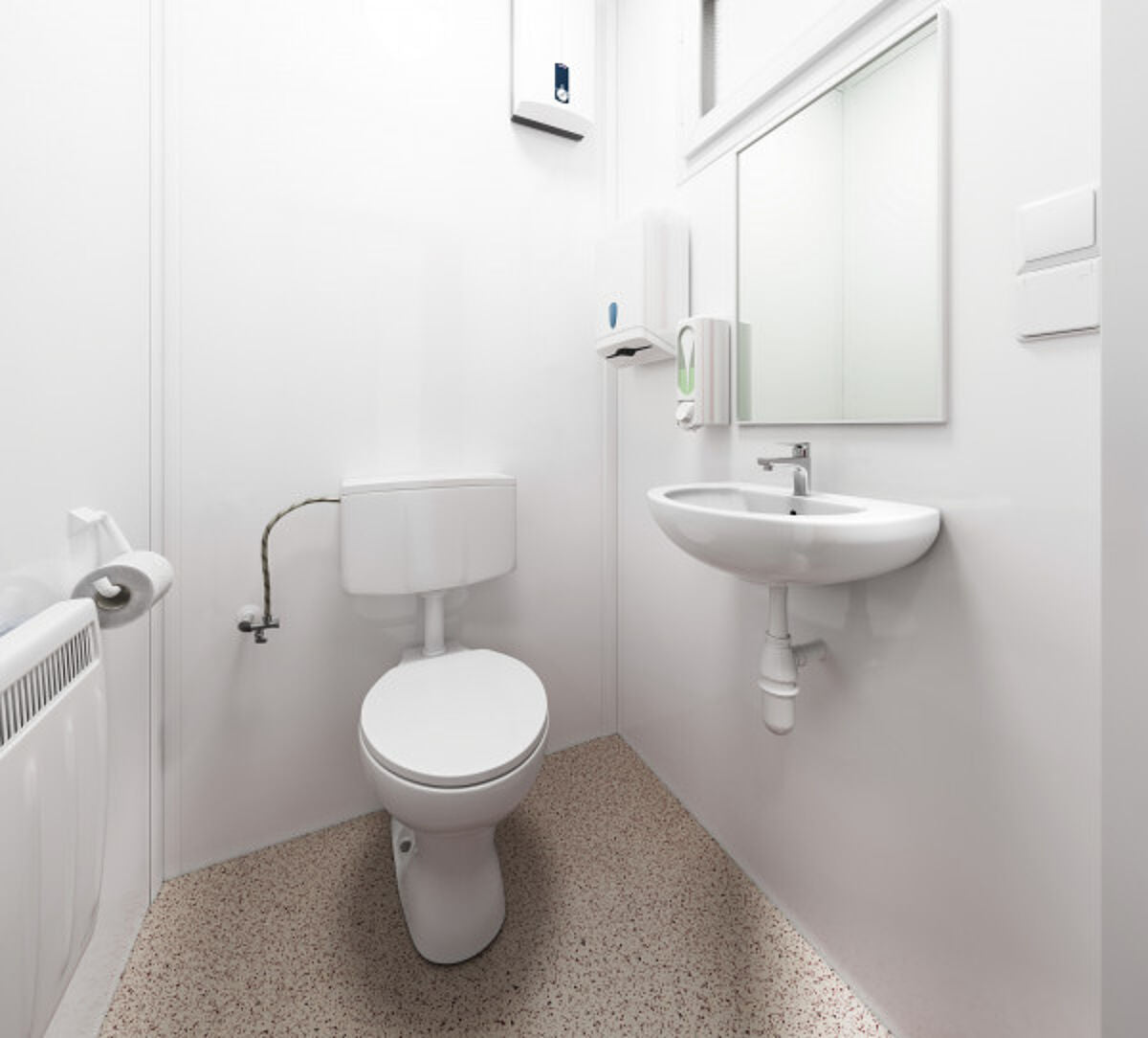 TOI TOI DIXI Basic Bungalow WC D/H Cubo Cantiere