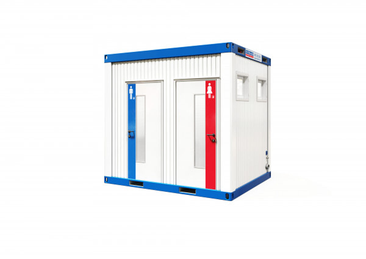TOI TOI DIXI Basic Bungalow WC D/H Cubo Cantiere
