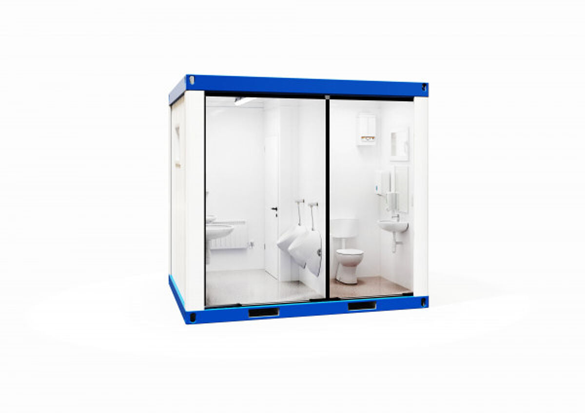TOI TOI DIXI Basic Bungalow WC D/H Cubo Cantiere
