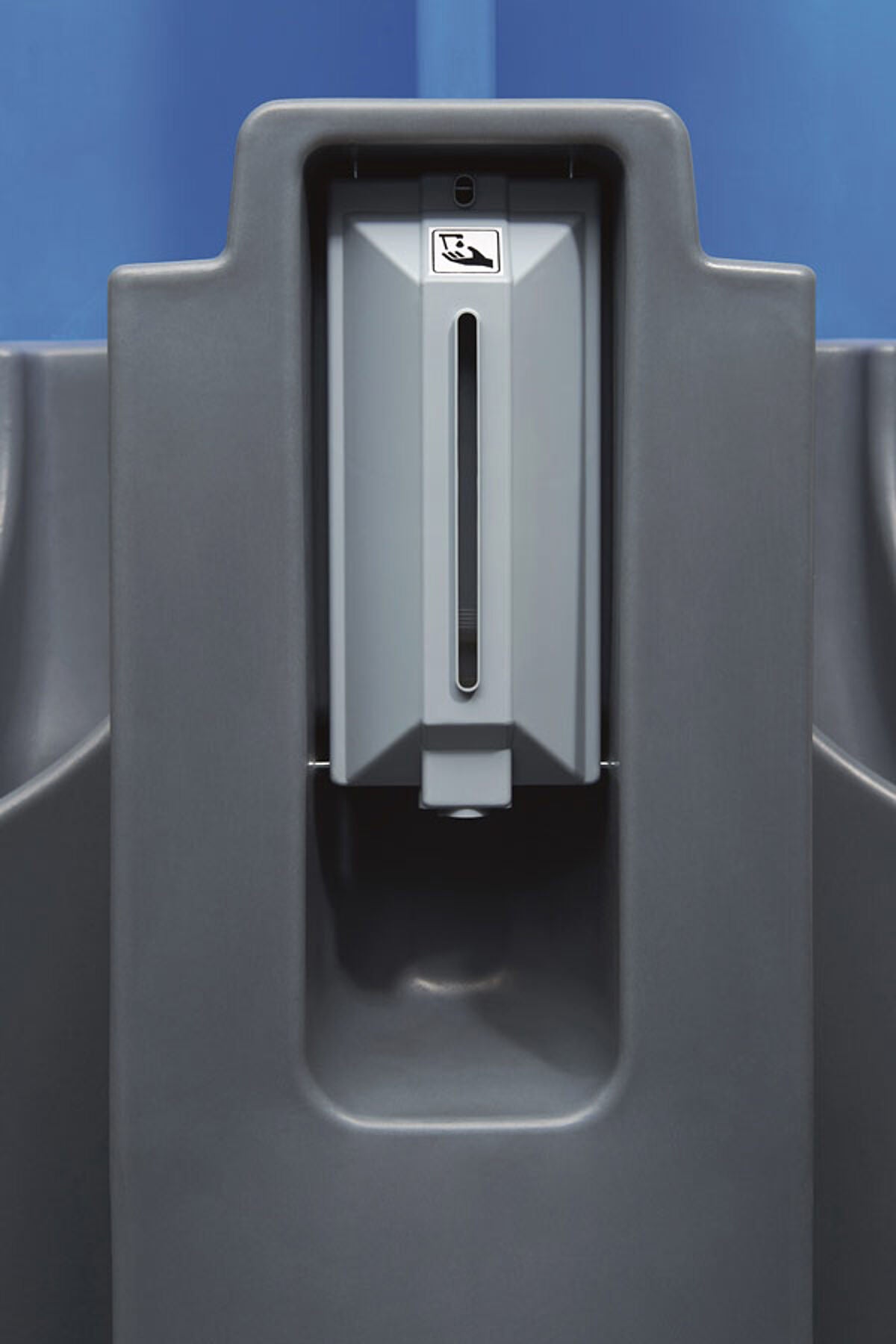 DIXI Uri Urinale Mobile 4 Posti con Distributori Disinfettante