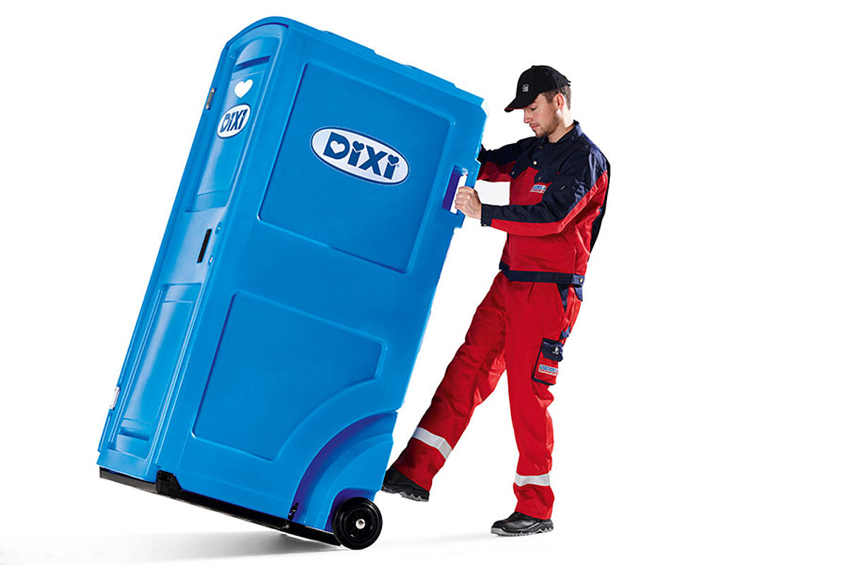 DIXI Mini Cabina Sanitaria Compatta 0,95 m × 0,80 m × 1,90 m