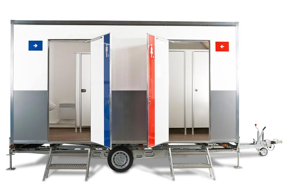 DIXI TOI ECO Mobile Sanitary Trailer L Luxury