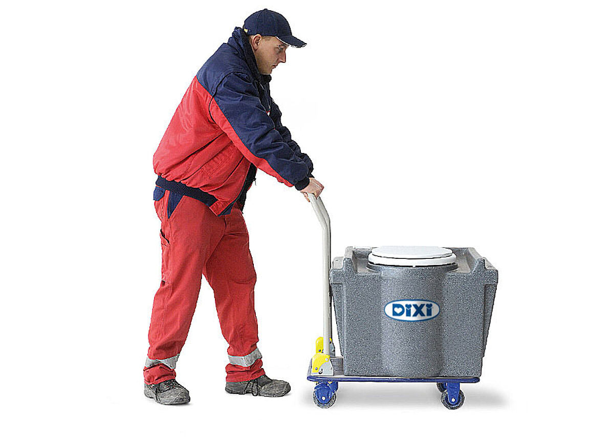 DIXI Multitank Cabina Sanitaria Portatile 150L per Costruzioni