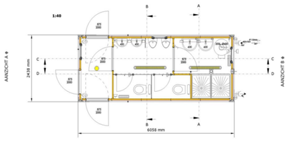 TOI TOI DIXI Basic Contenitore Sanitario Combinato 20ft