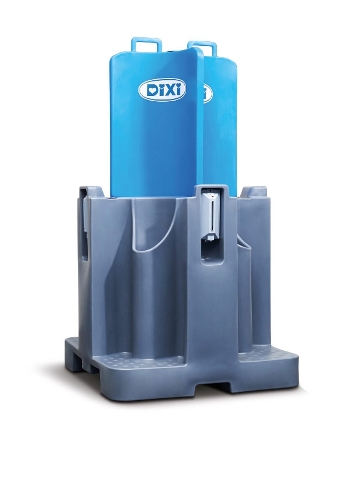 DIXI Uri Urinale Mobile 4 Posti con Distributori Disinfettante