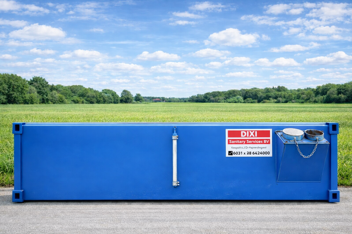 TOI TOI DIXI Serbatoio per Acque Reflue Capacità 2.5‑30 m³