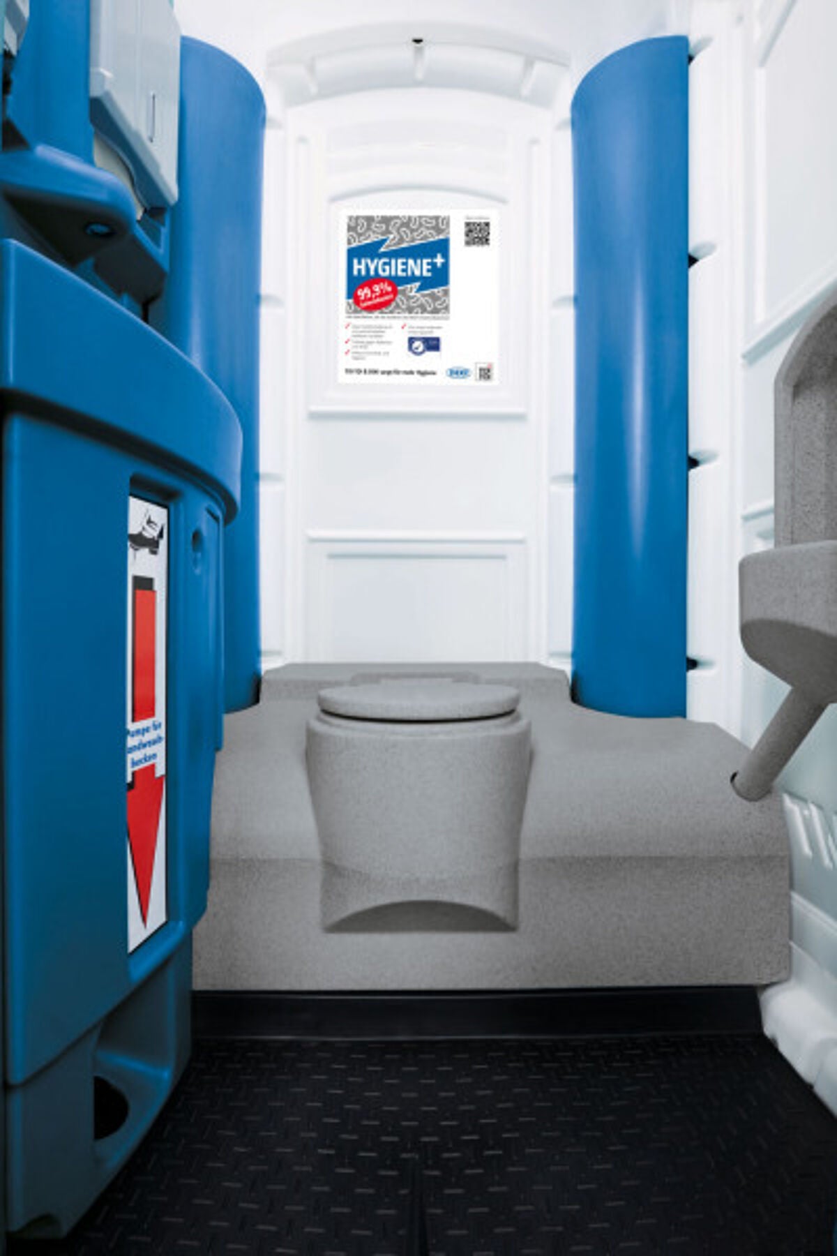 TOI® HYGIENE+ Cabina Igienica Portatile Antibatterica 1,2 m x 1,2 m