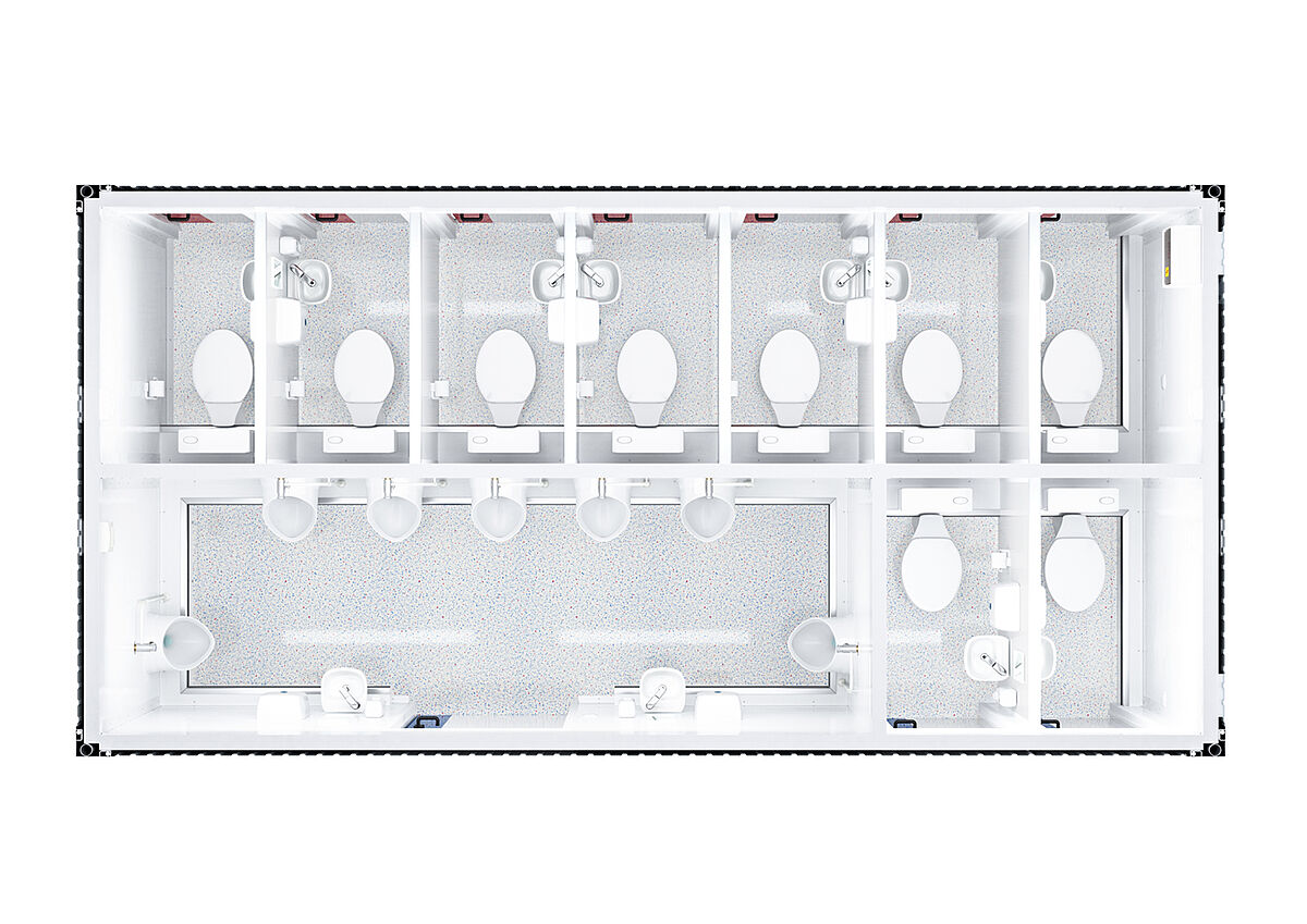DIXI Basic Line Plus Contenitore Sanitario Unisex
