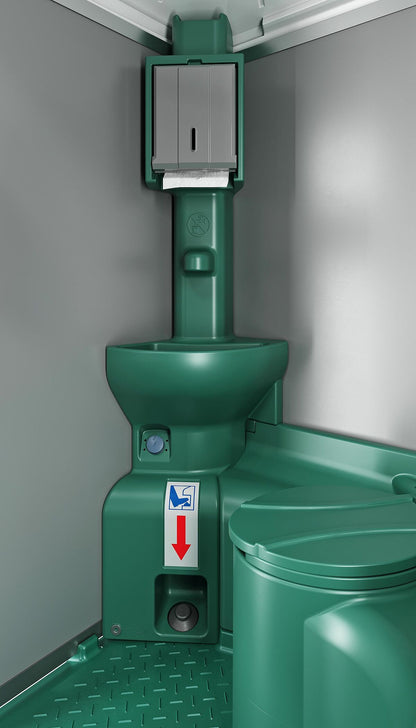 DIXI® GREEN Cabina Igienica Portatile 35L Eco-Friendly
