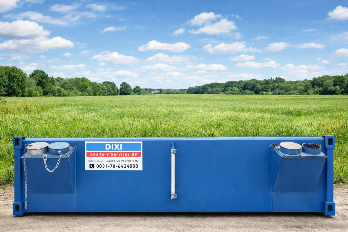 TOI TOI DIXI Serbatoio per Acque Reflue Capacità 2.5‑30 m³