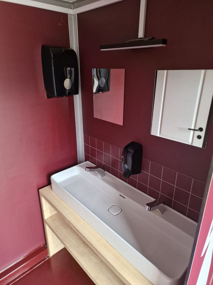 TOI TOI DIXI Premium Bordeaux Luxury Portable Toilet