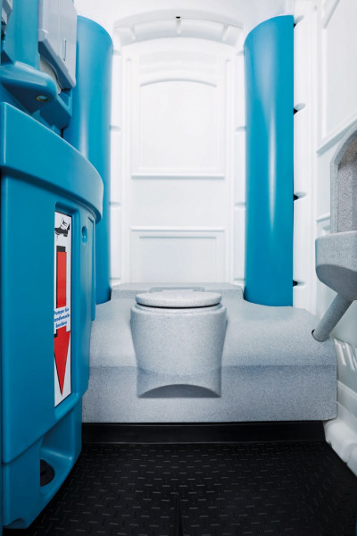 TOI Water Cabina Sanitaria Mobile 1,20 m x 1,20 m x 2,32 m