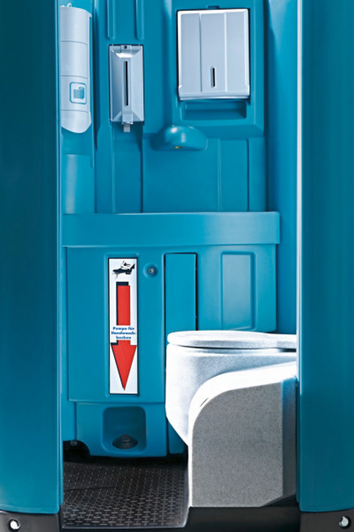 TOI Water Cabina Sanitaria Mobile 1,20 m x 1,20 m x 2,32 m