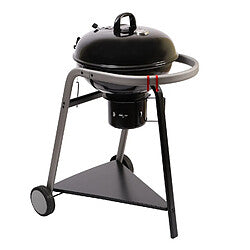 Barbecook Carlo Chili Pepper Barbacoa de Carbón Portátil con Ventilador