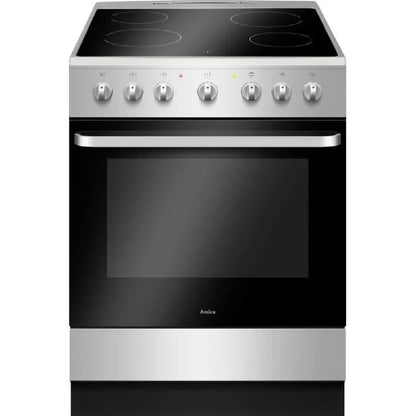 ALPECIN Amica ACV6003S Cocina Vitrocerámica 60×60 cm con Horno 65 L