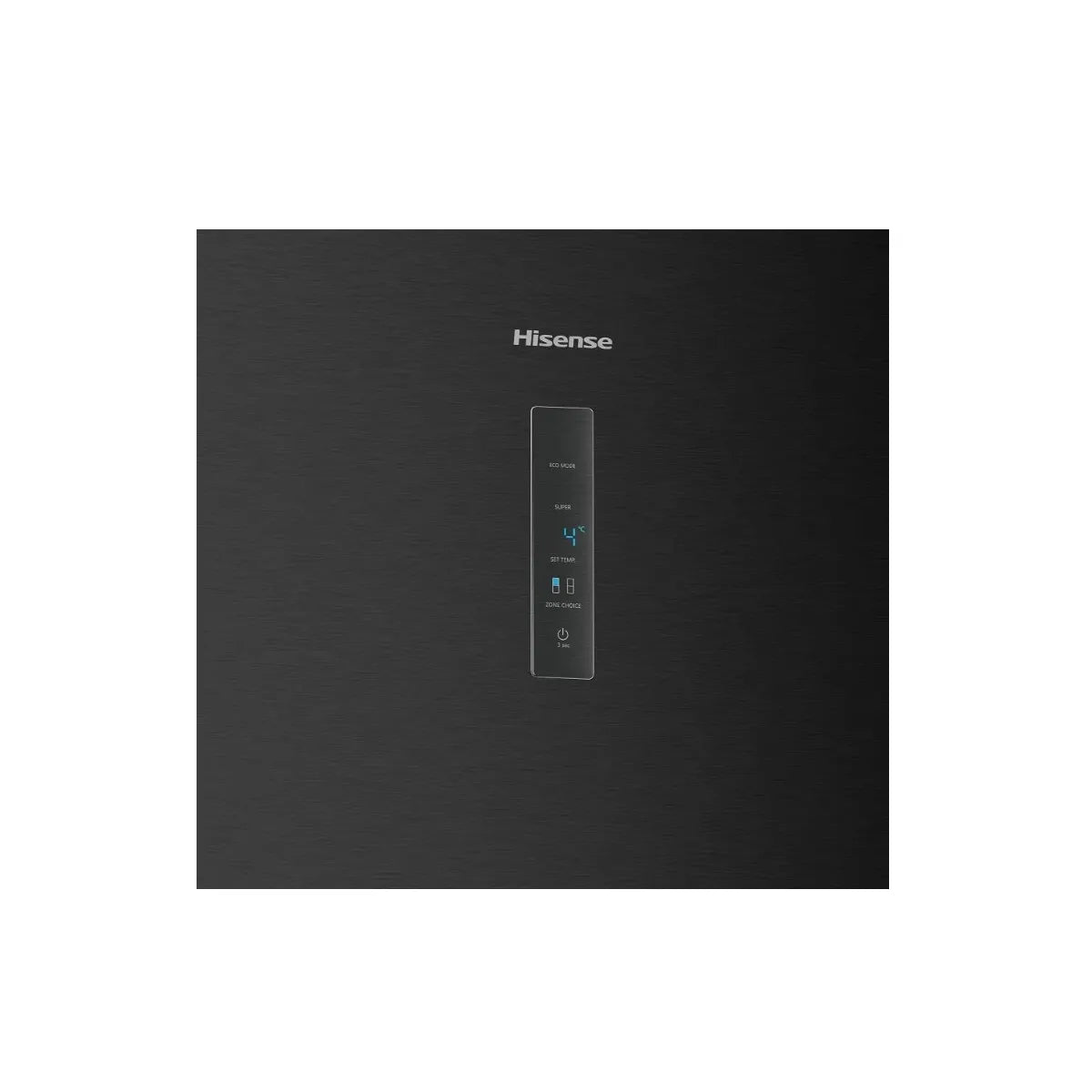 Hisense FCN331AFD Refrigerador Combinado No Frost Inox Negro