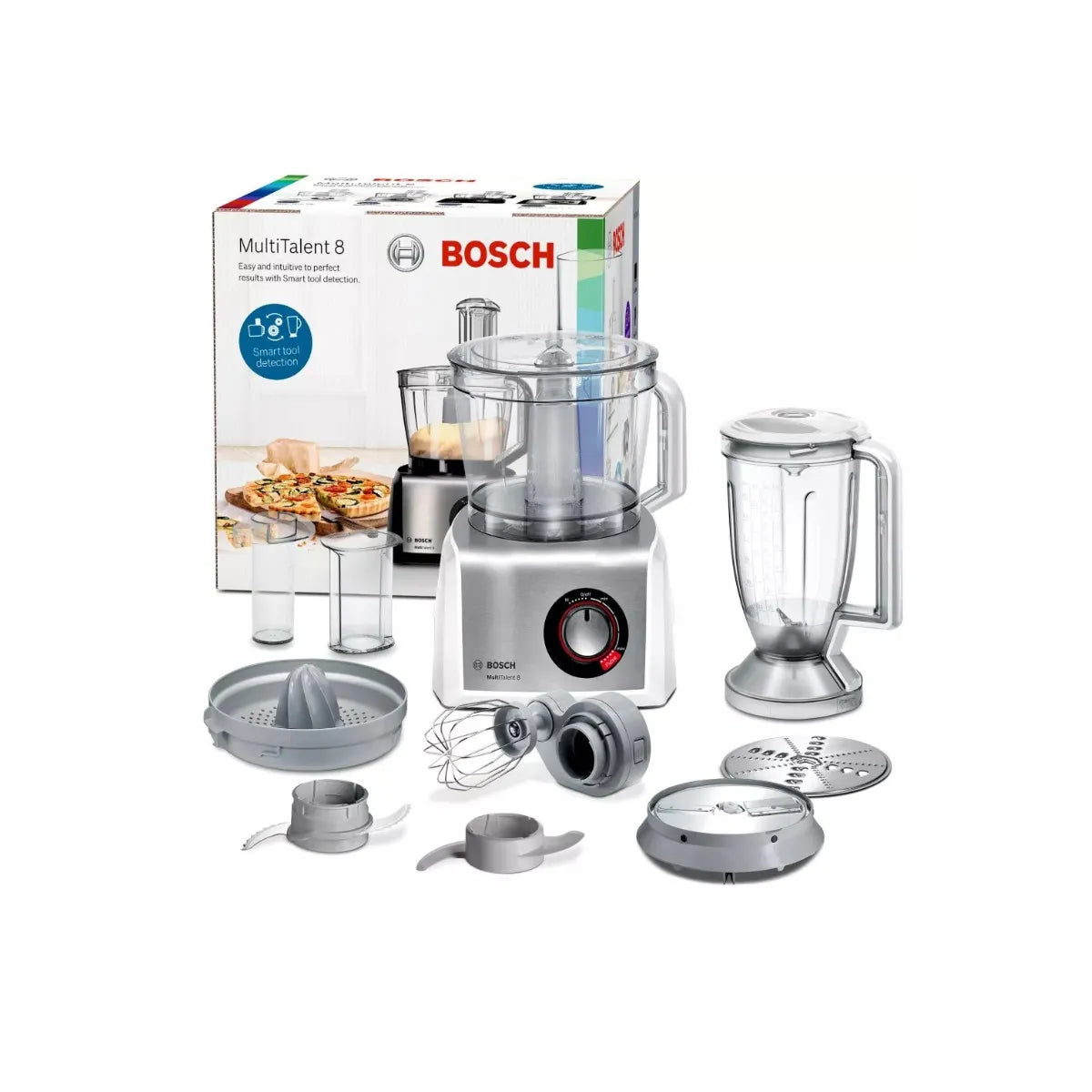 Robot Multifonction Bosch Blanc B1EMC812S8
