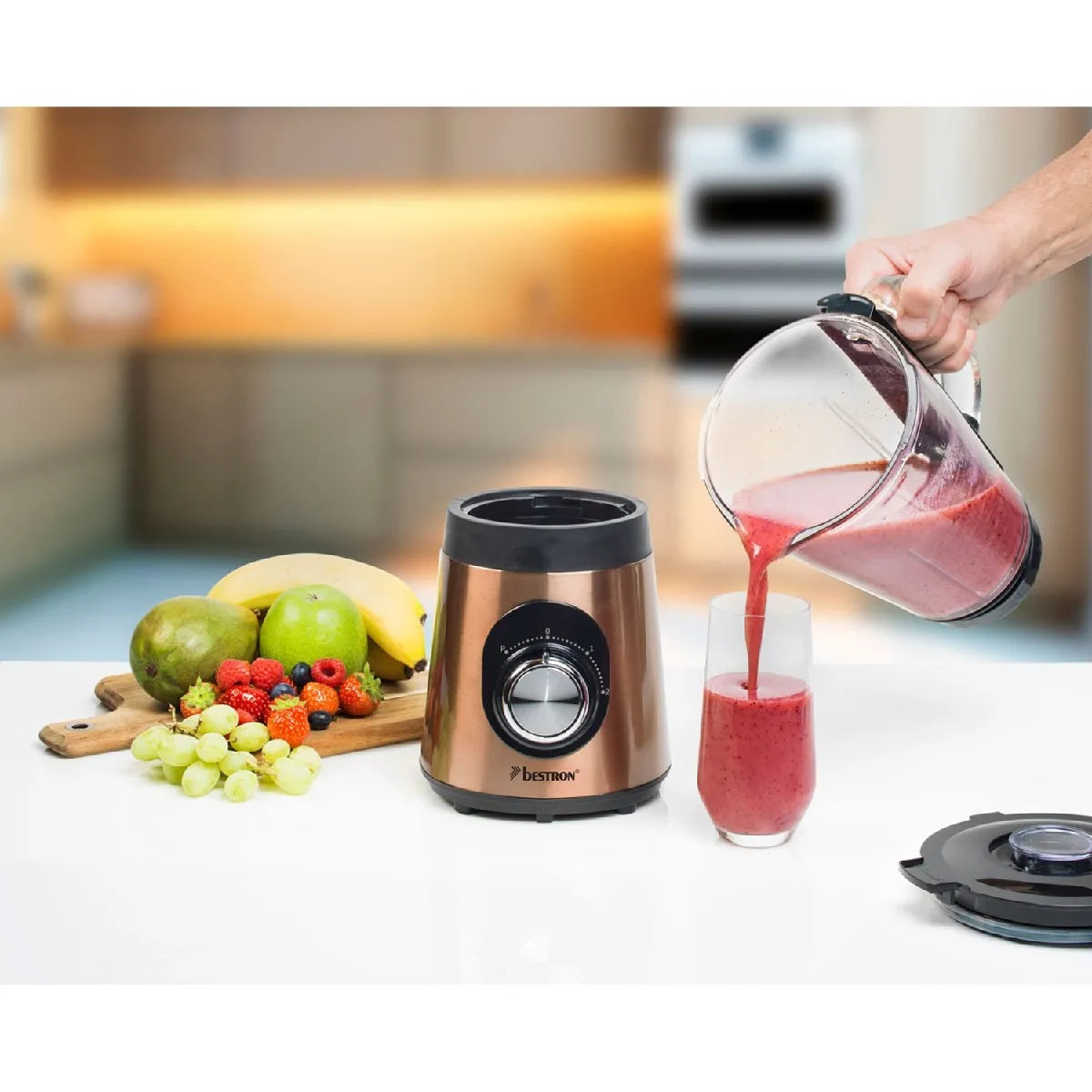 Bestron ABL500CO Blender 1.5L 500W Cobre