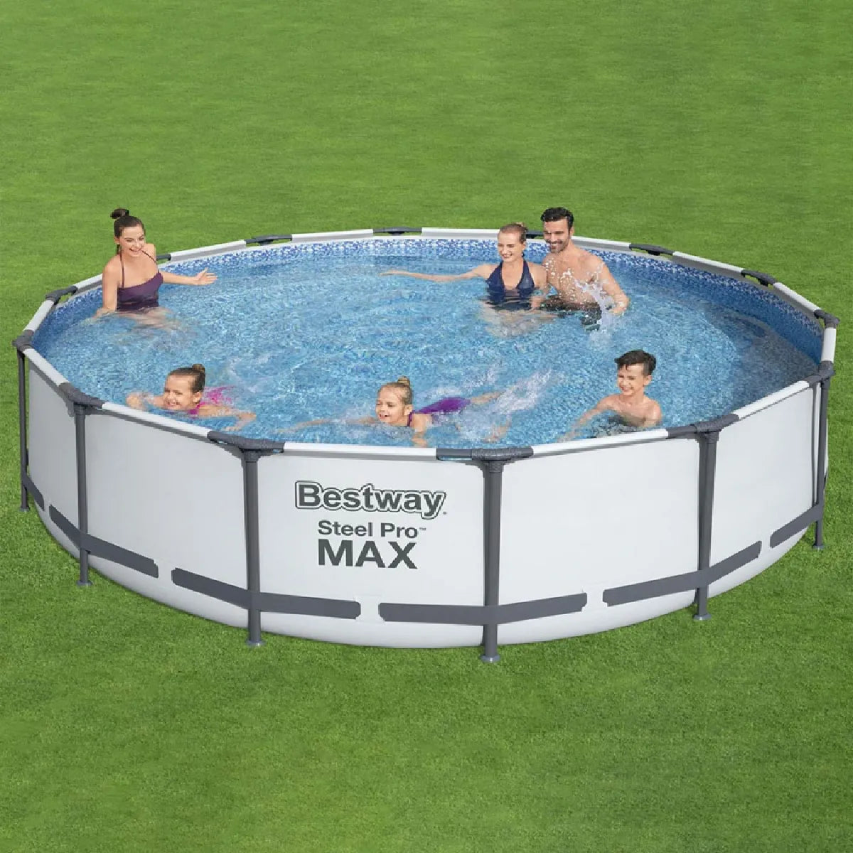 Piscine Tubulaire Ronde Bestway Steel Pro Max MKR00003099668