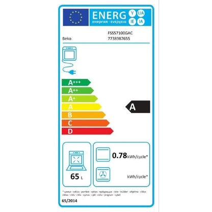 Beko FSS57100GAC - Anthracite