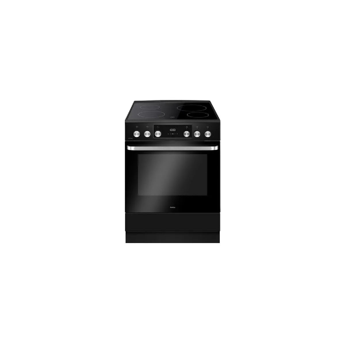 Amica ACV7005RN Cocina Vitrocerámica Libre 77 L Negro