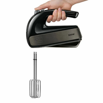 Black & Decker BXMX500E Batidor Eléctrico 500W 5 Velocidades Turbo