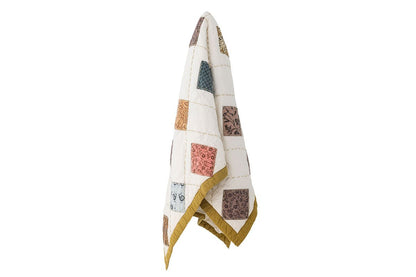 Kinder-Quilt Liora – Bunte Baumwolldecke für Jungen und Mädchen
