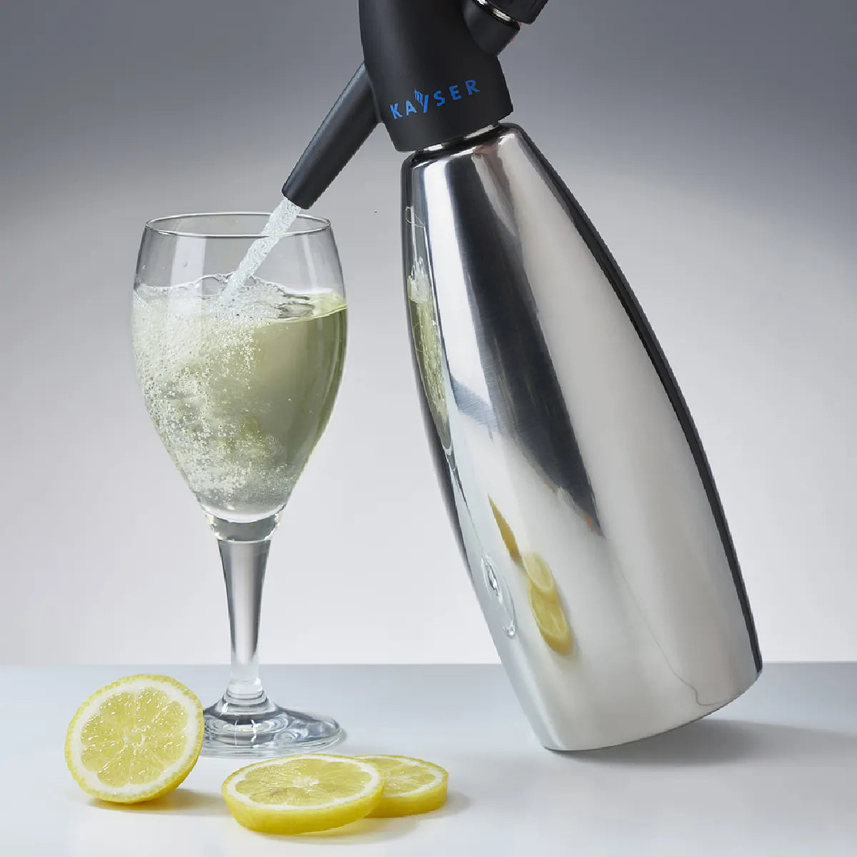 Siphon Eau de Seltz Inox Louis Tellier 1 L Gris MKR00014198527