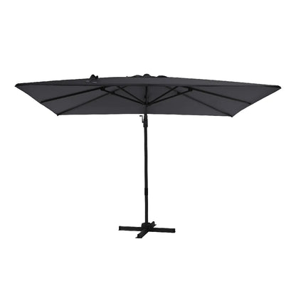 Axi House Milad Parasol Desplazable 200x300 cm Gris Anthracite